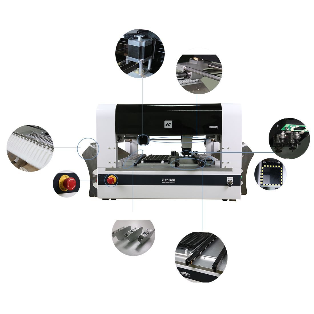 benchtop SMT PCB assembly machinery